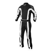 K1 Triumph 2 SFI 3.2A/1 Suit, Black/White - Adult & Youth 