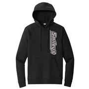 Smiley's Vertical Logo Hoodie, Black