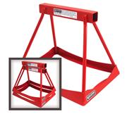 Allstar 14" Steel Stack Stands, Red - Pair