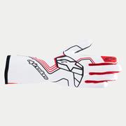 Alpinestars Tech-1 Race V3 Gloves, White/Red