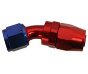 SRP 30° Elbow Reusable Aluminum Fittings, Red/Blue