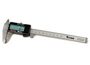 Titan Tools Electronic Digital Caliper With Fractional Display