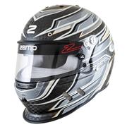 Zamp RZ-67D SA2025 Helmet, Matte Gray Carbon Graphic