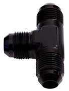 SRP Male Union Flare AN Tee Fitting, Black