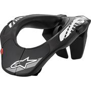 Alpinestars Youth Neck Support, Black/White - One Size