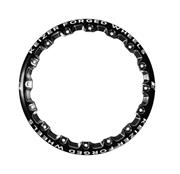 Keizer 15" Sprint Forged Beadlock Ring with No Tabs, Black