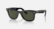 Ray-Ban Wayfarer Bio-Based, Polished Black/Green