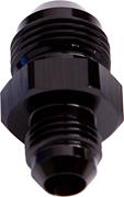 SRP Straight Male Reducer AN to AN Fitting, Black