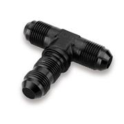 SRP Bulkhead Flare Tee Fitting, Black