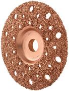 Allstar 23-Grit Flat Grinding Disc, 4" Diam 5/8" Hole