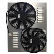 Dual 10" and 11" Fans