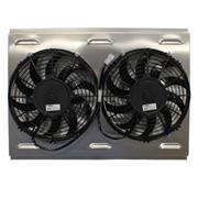 Dual 10" Spal Mid Performance Fans