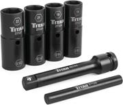 Titan Tools 6 pc. 1/2" Drive Flip Socket Set