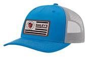 Smiley's American Flag Patch Hat - Blue/Grey