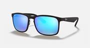 Ray-Ban RB4264 Chromance, Matte Black/Blue Polarized