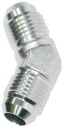 SRP 45° Elbow Male Union AN Same Size Ends, Chrome Look