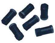 DMI Rear Cover Nuts, Black - 6/Pkg