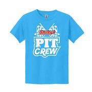 Youth Blue Pit Crew Tee