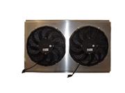 Dual 12" Spal Mid Performance Fans