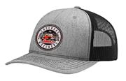Smiley's Checkers or Wreckers Hat - Heather Grey/Black