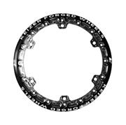Keizer 15" Sprint Forged Beadlock Ring with 6 Tabs, Black