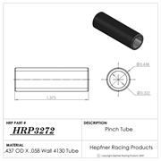 HRP Pinch Bolt Tube, 1.38" Length