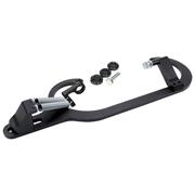 Allstar Throttle Return Spring Bracket with Stop, Black