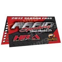 3.5 x 4 Season Passes (Folded Business Card Size)