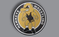 Hawkeyes Wrestling 23" 3D