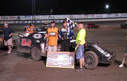 Tristan Dycus Was the SMP Series Modifieds Winner at Cowtown Speedway