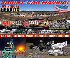 Final Sprint Car Bandits vs. NCRA Showdown for 2018 is at 81 Speedway’s SPRINT CAR MAYNIA – May 26th & 27th!