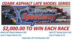 Lebanon I-44 Speedway to Host New Pro Late Model Series