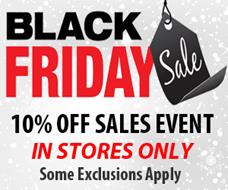 Smiley’s Racing Products 10% OFF Black Friday Sale!  In Stores Only!!