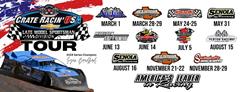 2025 Crate Racin’ USA Late Model Sportsman Tour Schedule Announced