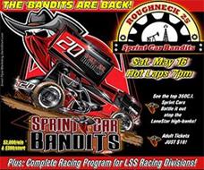 360C.I. Sprint Car Bandits 'Roughneck 25" Takes on LoneStar Speedway's High Banks THIS Saturday Night!