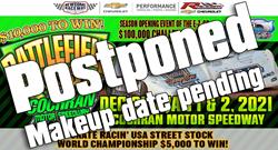 Cochran Motor Speedway Street Stock World Championship Postponed