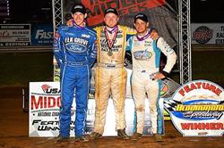 SUNSHINE RISES AGAIN; COURTNEY TAKES 2ND INDIANA MIDGET WEEK WIN IN BLOOMINGTON CMR SWEEP