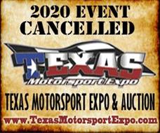 2020 Texas Motorsport Expo & Auction Cancelled