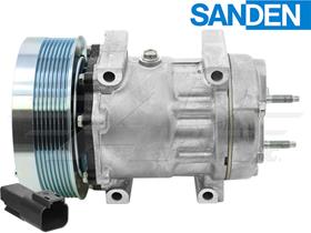 OE Sanden Compressor SD7H15SHD - 152mm, 8 Groove Clutch 12V
