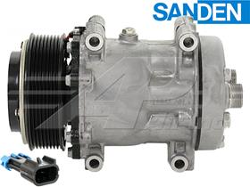OE Sanden Compressor SD7H15SPHD - 119mm, 8 Groove SHD Clutch, 12V