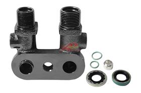Vertical 8 and 10 O-Ring Bolt-On Manifold Kit With R4 Sealing Washers
