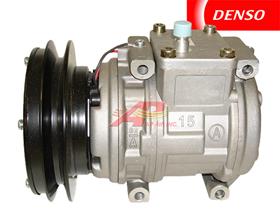 OE Denso Compressor 10PA15C - 152mm, 1 Groove Clutch, 24V