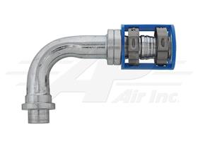 90° #12 York "Slim Line" Compressor Fitting - Freightliner
