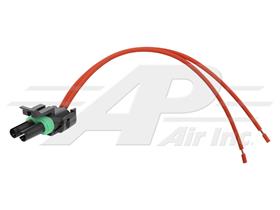 2 Pin Female Weatherpack Connector