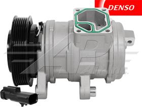 OE Denso Compressor 10PA17E - 130mm, 6 Groove Clutch, 12V