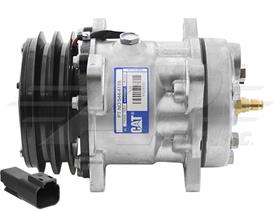 OE TCCI Compressor SD7H13 - 132mm, 2 Groove Clutch 12V