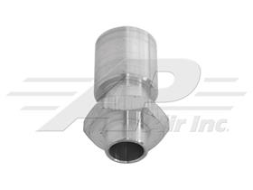 #10 Flex Pad Fitting - Block Off, for Sealing Washer or O-Ring Style, .564" Pilot