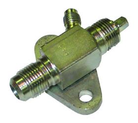 R12 Flange Type Backseat Valve With # 10 Male Flare Thread