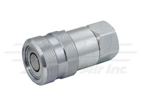 FF-501-8FP - Female Flat Face 1/2" Hydraulic Coupler - Pioneer