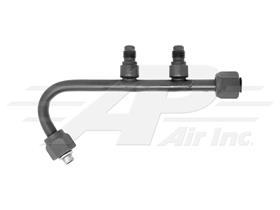 A65792 - Case/IH Condenser to Receiver Drier Steel Line - Receiver Drier End
